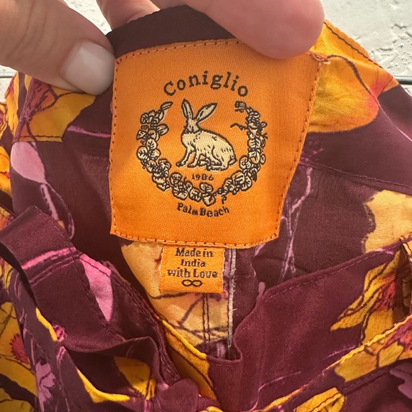 Coniglio Palm Beach Floral Wide-Leg Pants - Picture 2 of 8